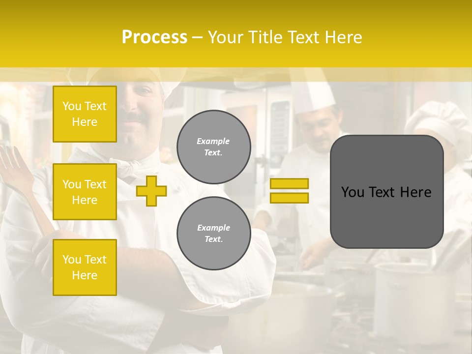 Stove Happy Fat PowerPoint Template