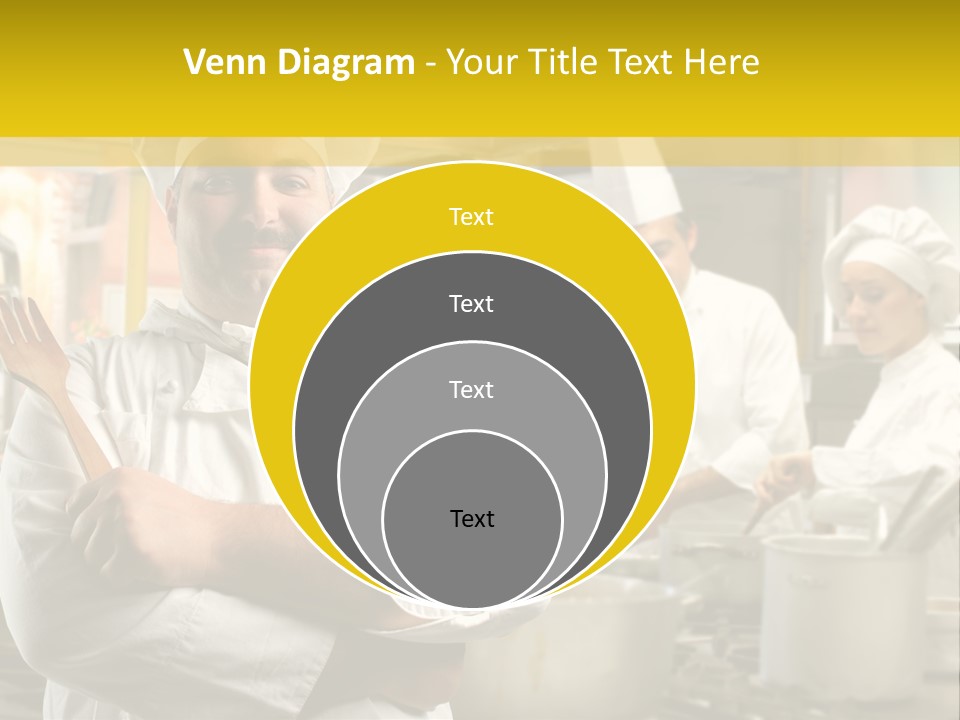 Stove Happy Fat PowerPoint Template