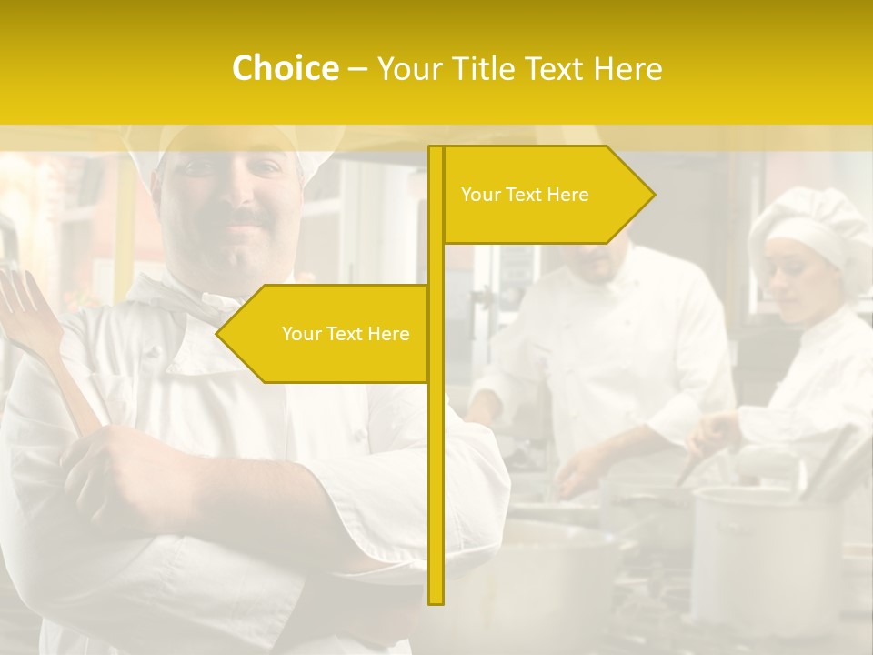 Stove Happy Fat PowerPoint Template