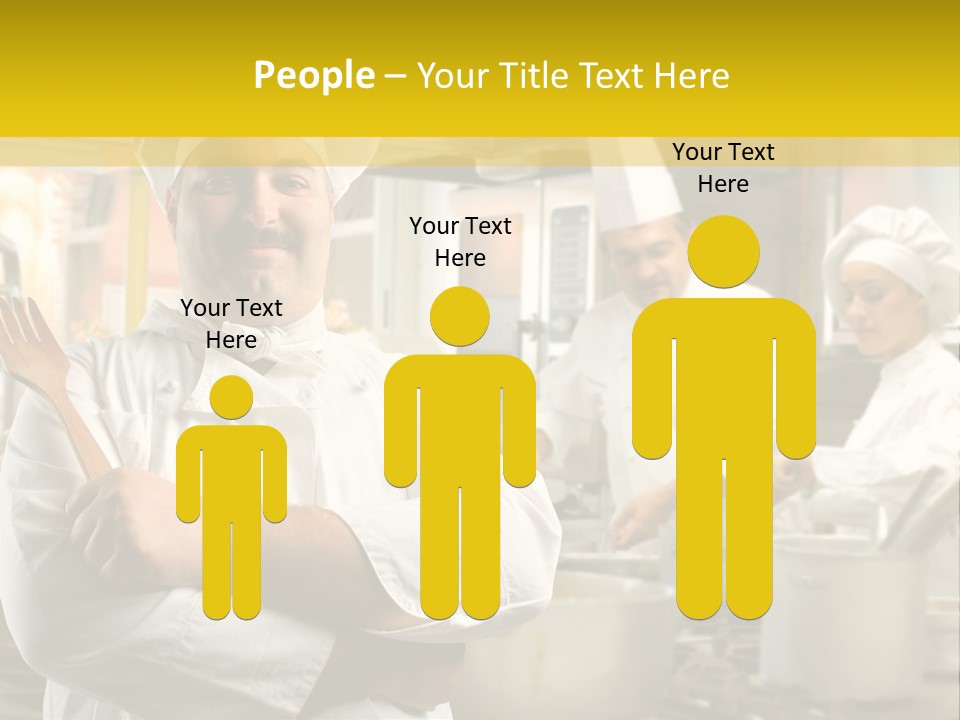 Stove Happy Fat PowerPoint Template