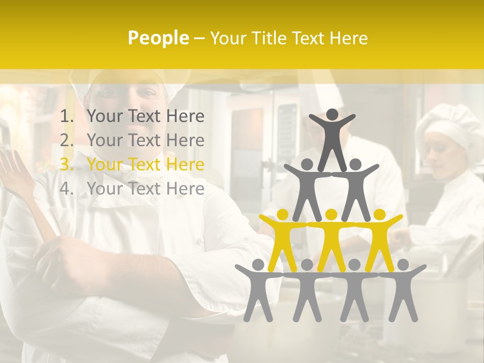 Stove Happy Fat PowerPoint Template