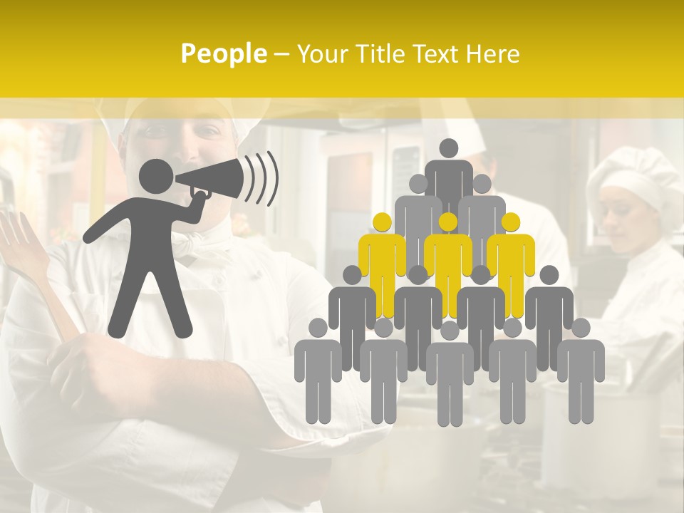 Stove Happy Fat PowerPoint Template