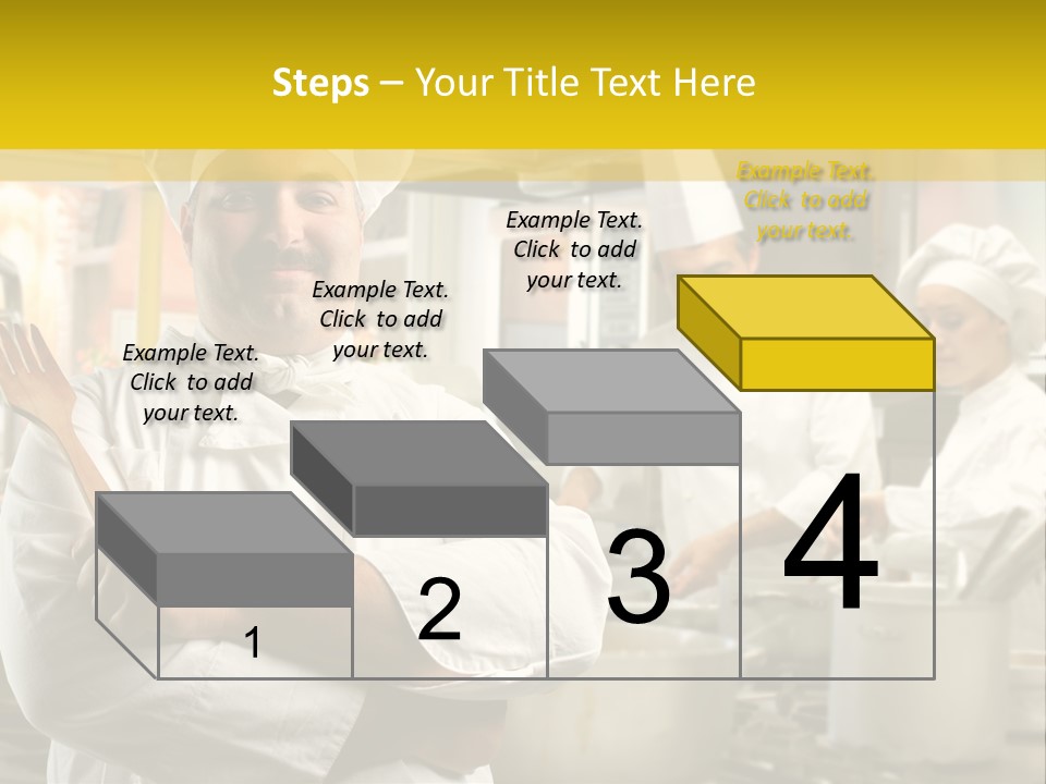 Stove Happy Fat PowerPoint Template