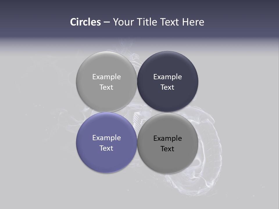 Skull Creepy Demon PowerPoint Template