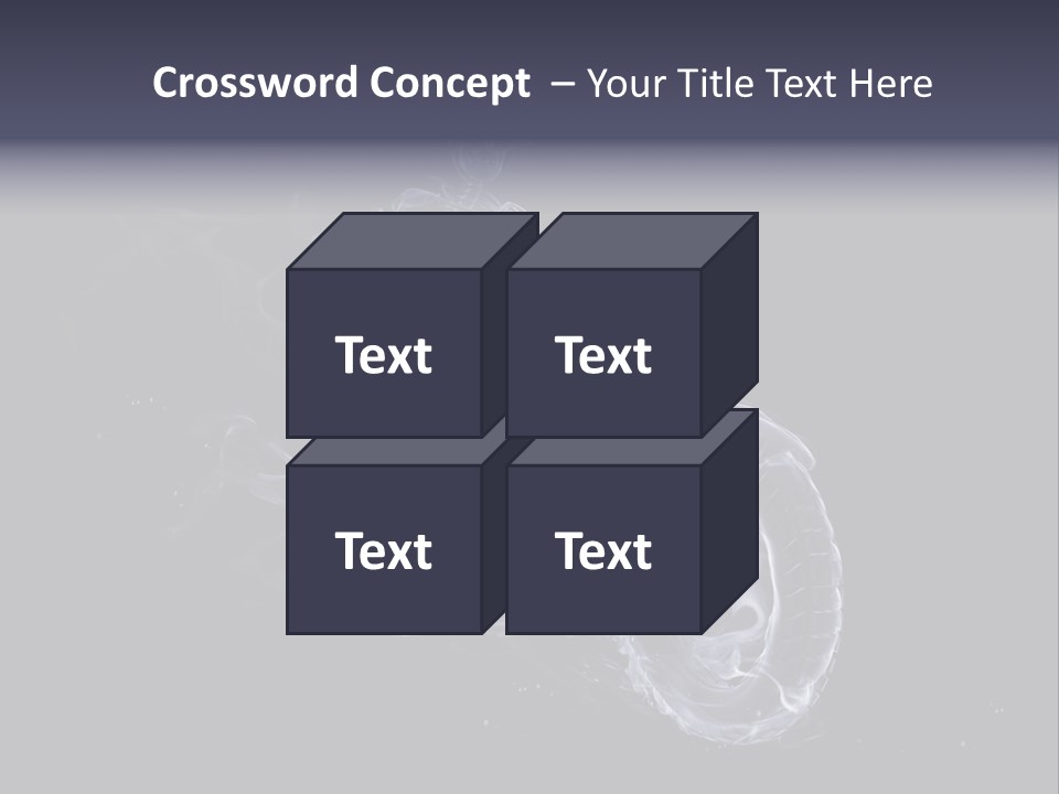 Skull Creepy Demon PowerPoint Template