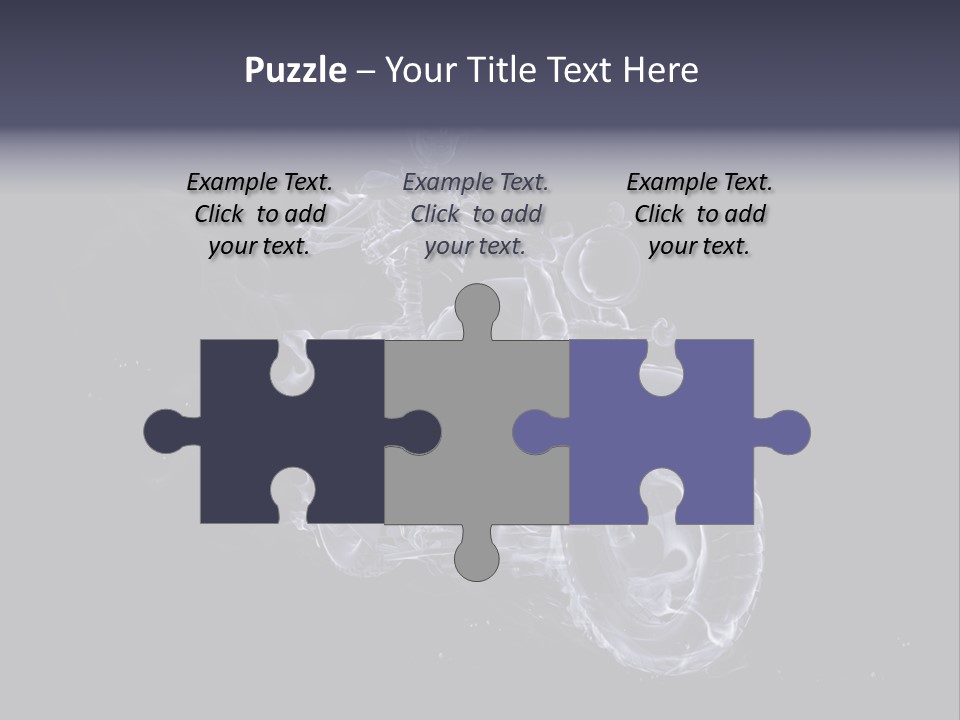 Skull Creepy Demon PowerPoint Template