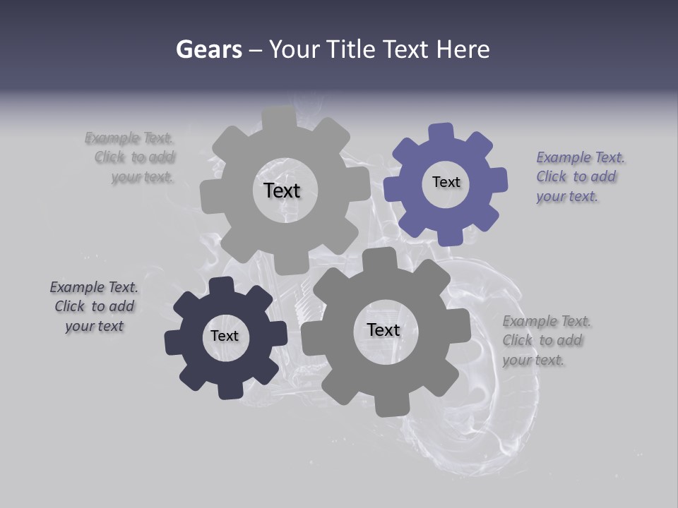 Skull Creepy Demon PowerPoint Template