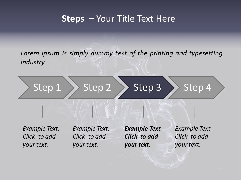 Skull Creepy Demon PowerPoint Template