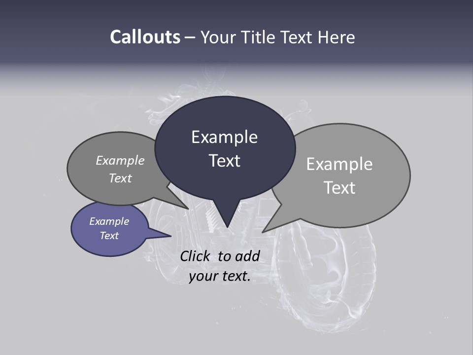 Skull Creepy Demon PowerPoint Template