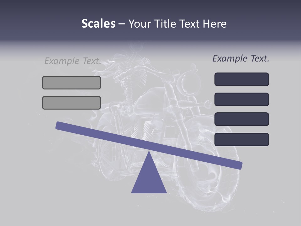 Skull Creepy Demon PowerPoint Template