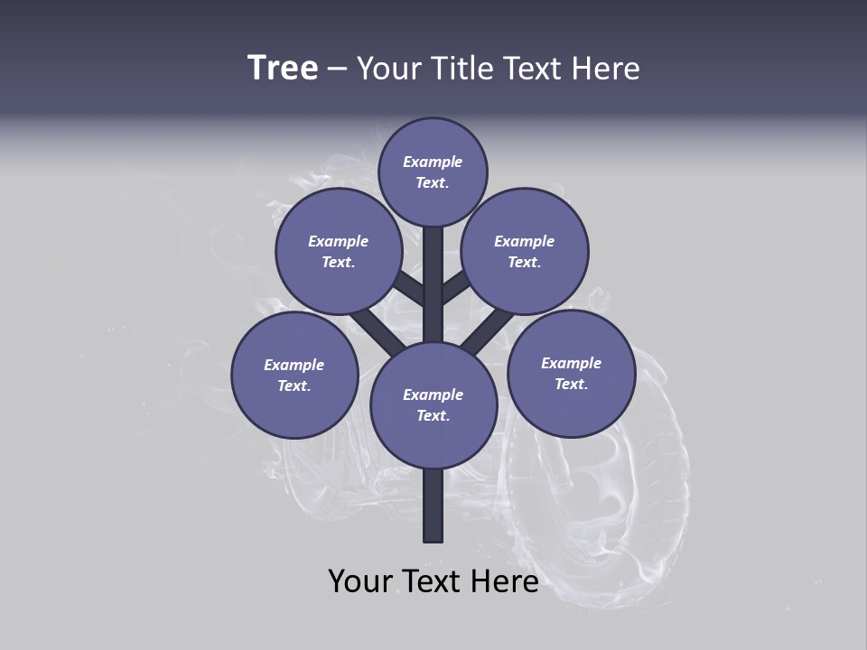 Skull Creepy Demon PowerPoint Template