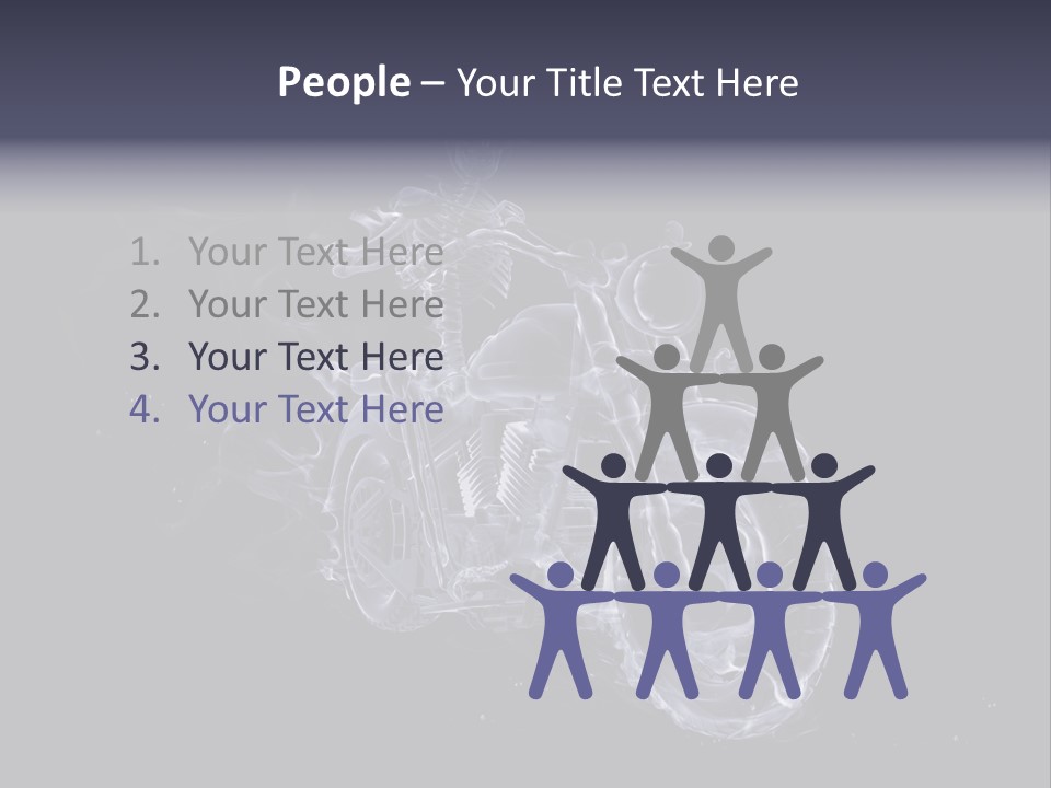 Skull Creepy Demon PowerPoint Template