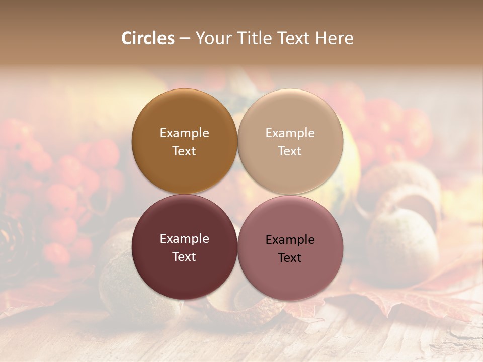 Food Farm Pumpkin PowerPoint Template