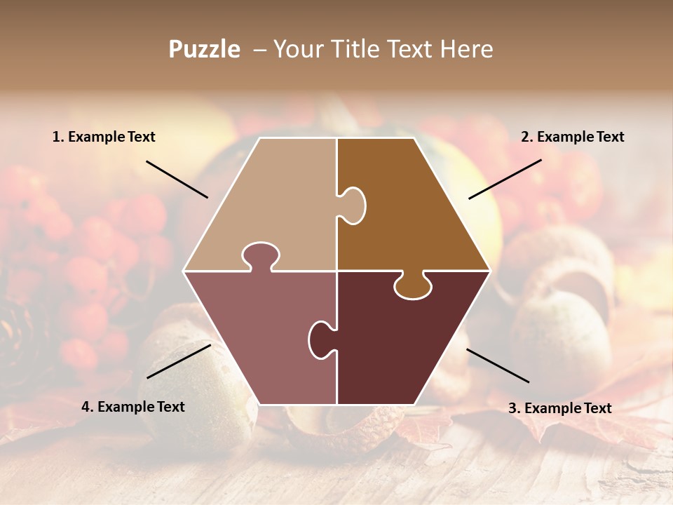 Food Farm Pumpkin PowerPoint Template