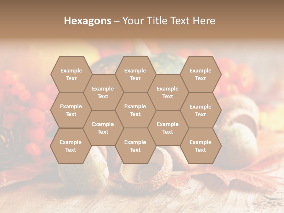 Food Farm Pumpkin PowerPoint Template