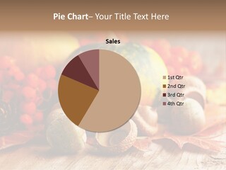 Food Farm Pumpkin PowerPoint Template