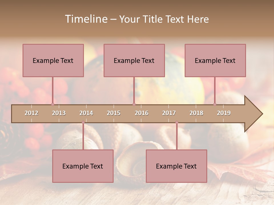 Food Farm Pumpkin PowerPoint Template
