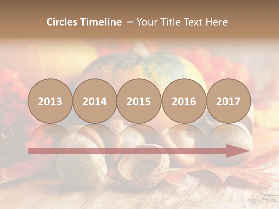 Food Farm Pumpkin PowerPoint Template