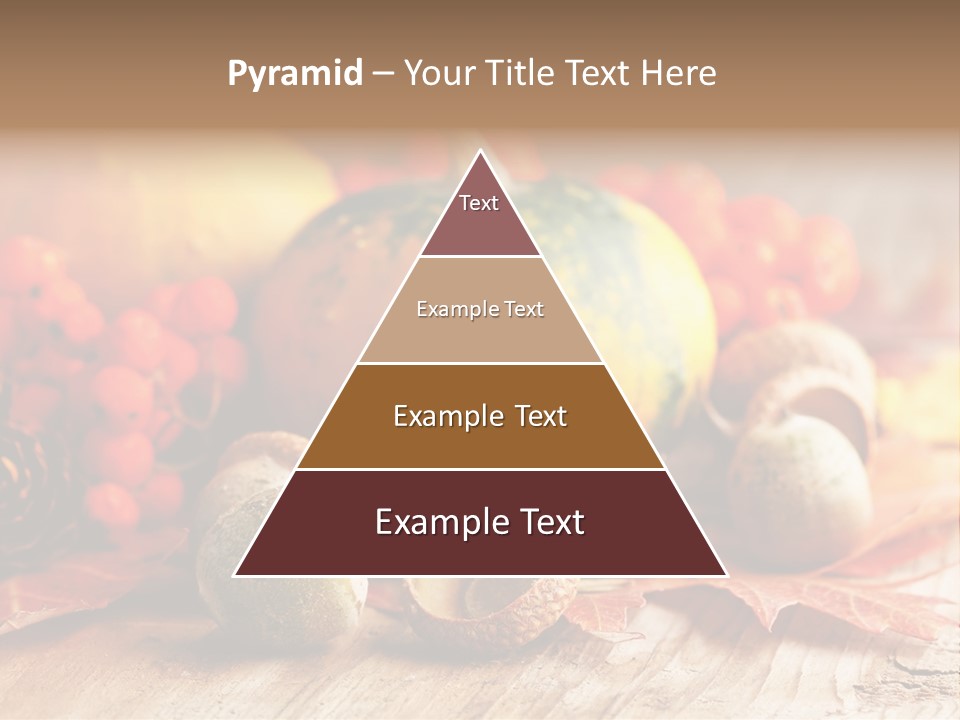 Food Farm Pumpkin PowerPoint Template