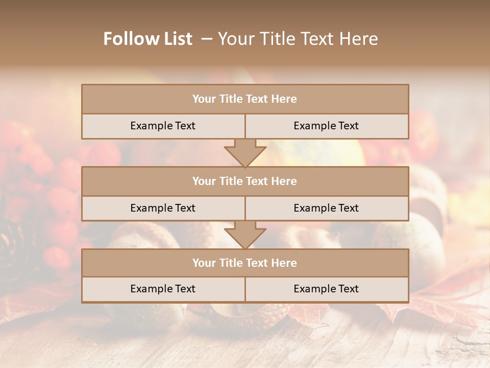Food Farm Pumpkin PowerPoint Template