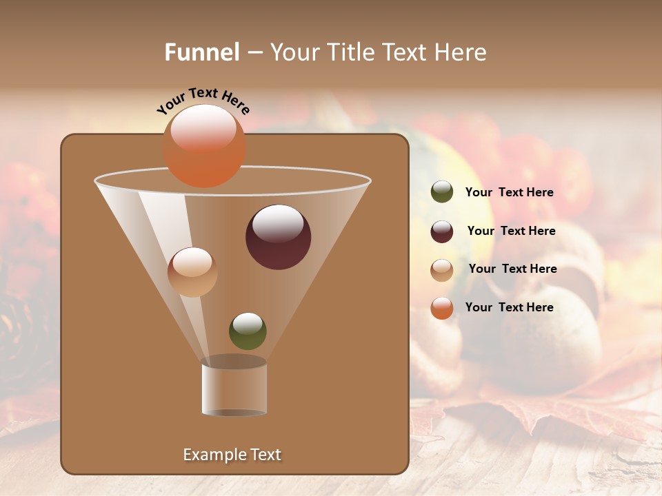Food Farm Pumpkin PowerPoint Template