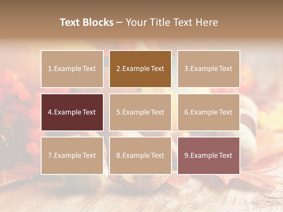 Food Farm Pumpkin PowerPoint Template