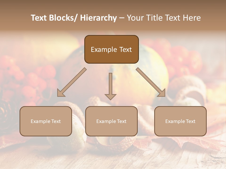 Food Farm Pumpkin PowerPoint Template