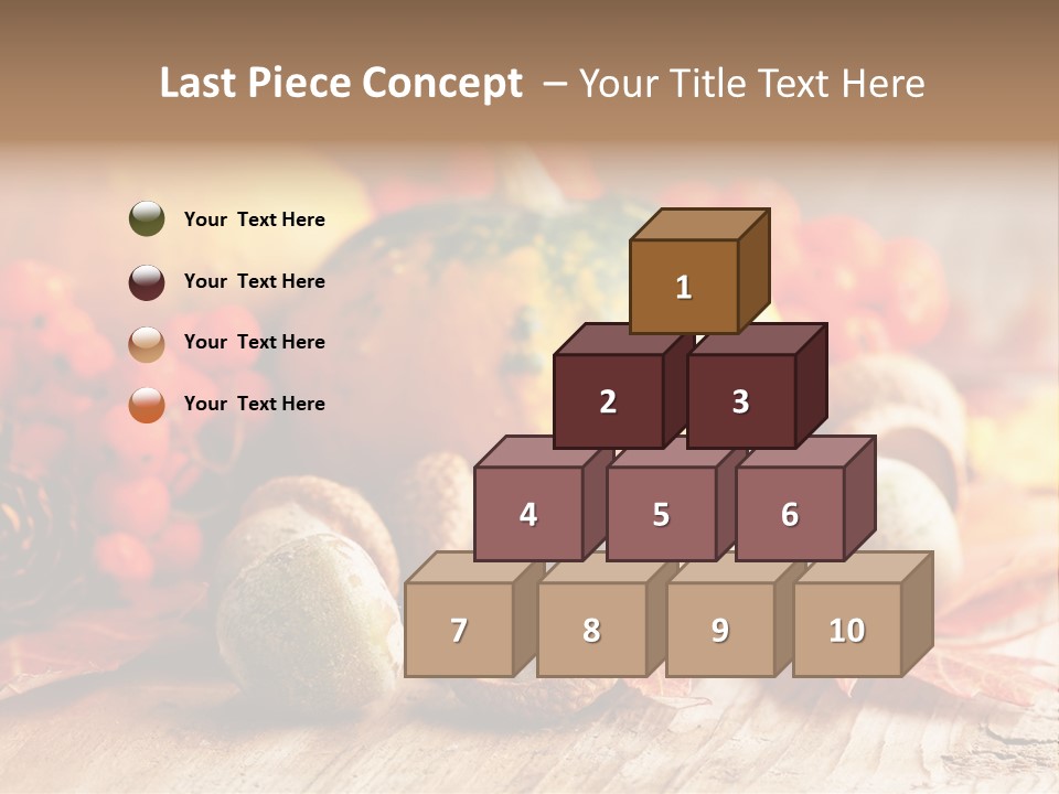 Food Farm Pumpkin PowerPoint Template