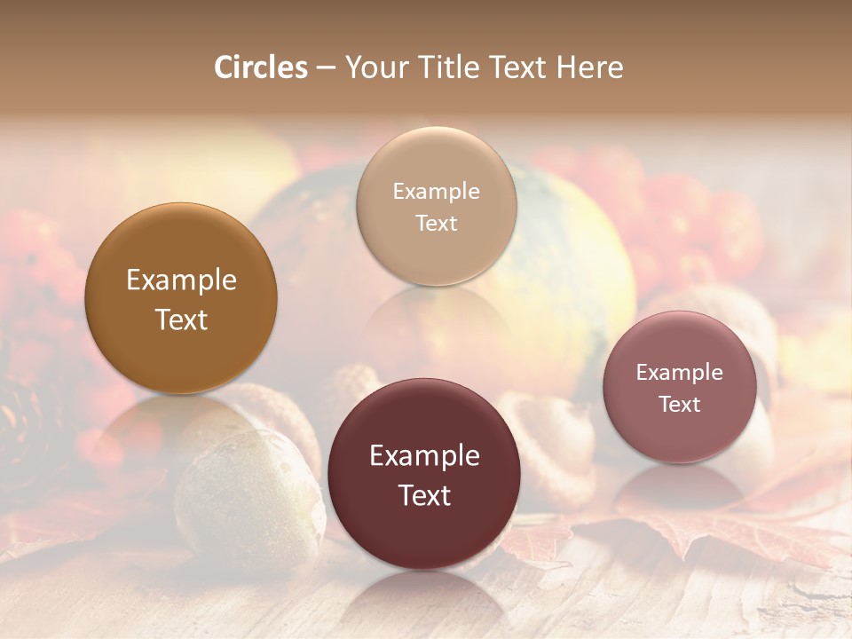 Food Farm Pumpkin PowerPoint Template