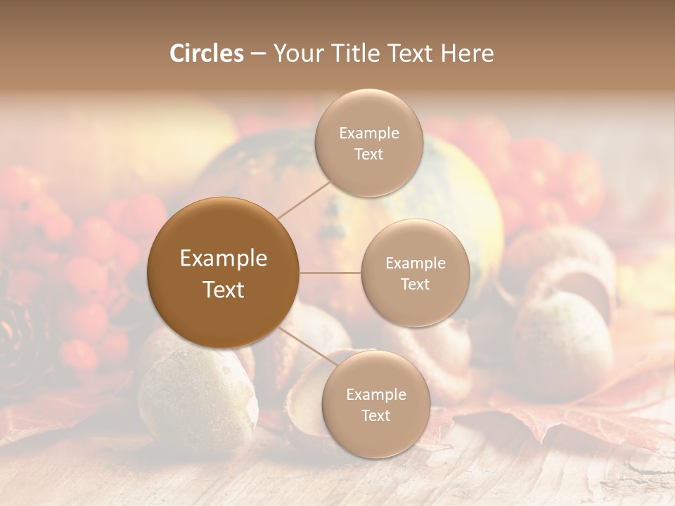 Food Farm Pumpkin PowerPoint Template