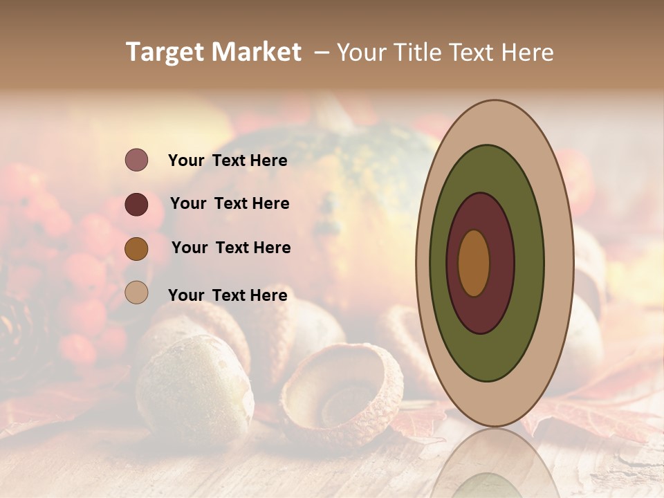 Food Farm Pumpkin PowerPoint Template
