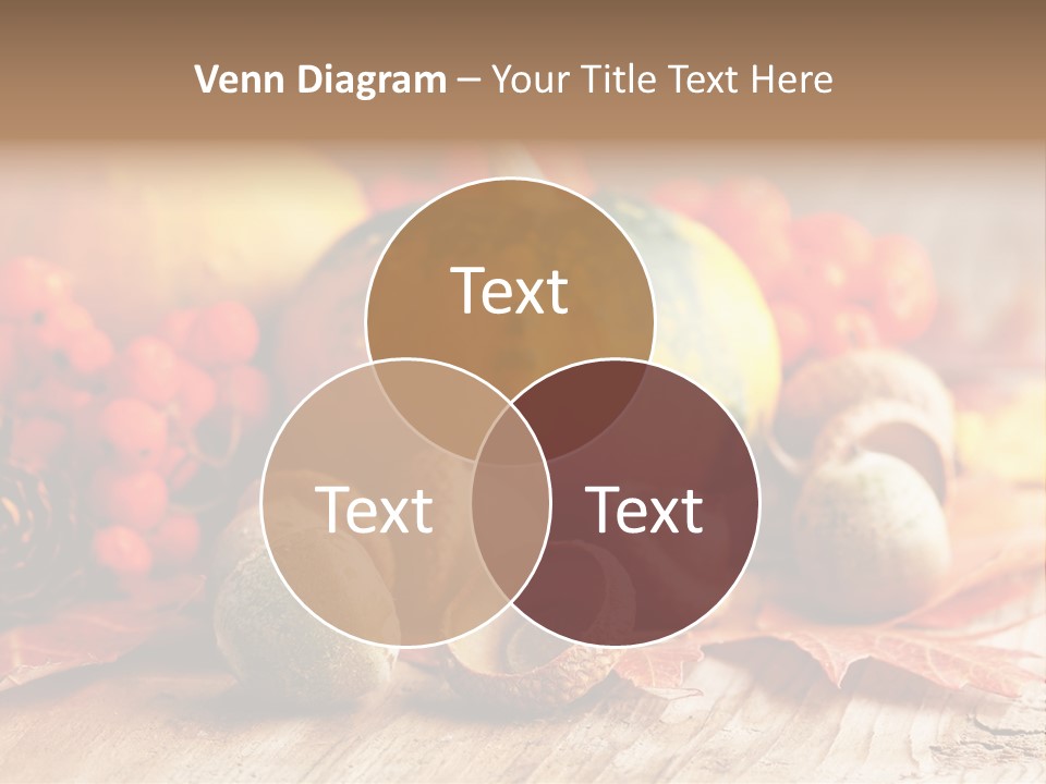 Food Farm Pumpkin PowerPoint Template