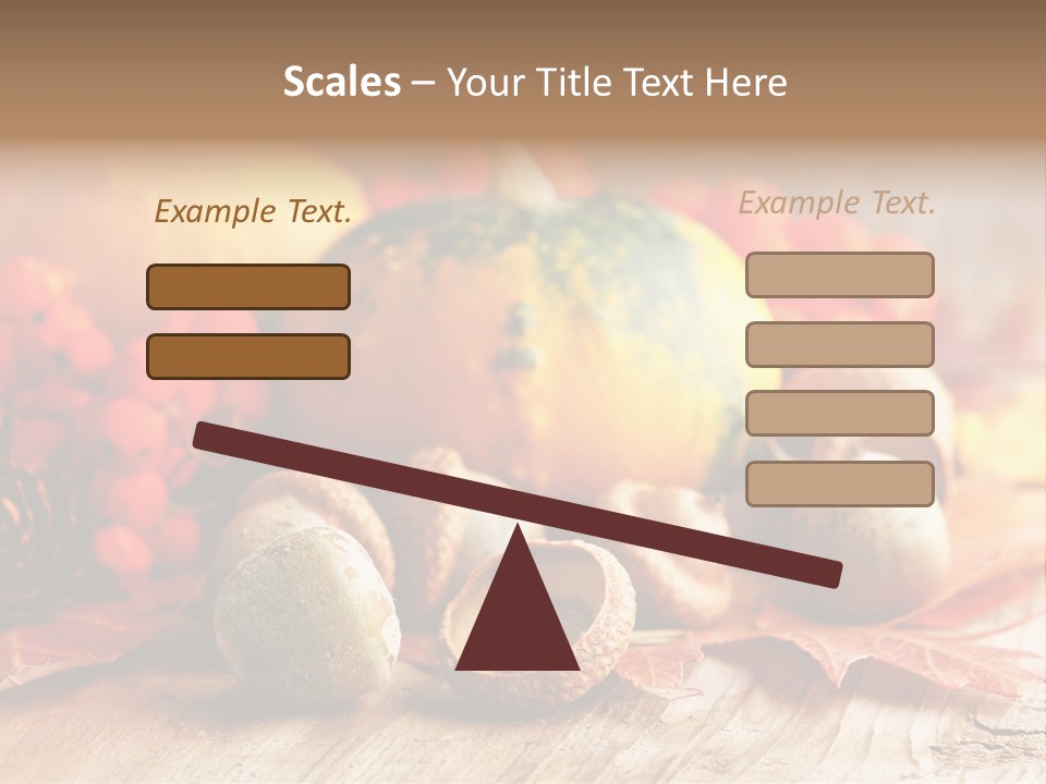 Food Farm Pumpkin PowerPoint Template