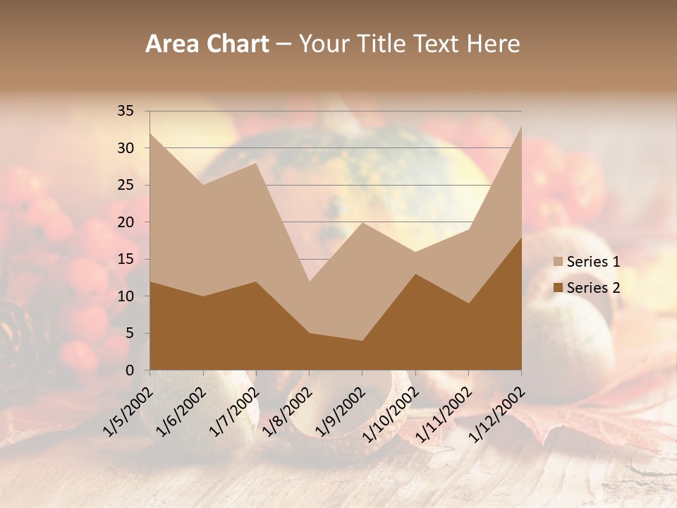Food Farm Pumpkin PowerPoint Template