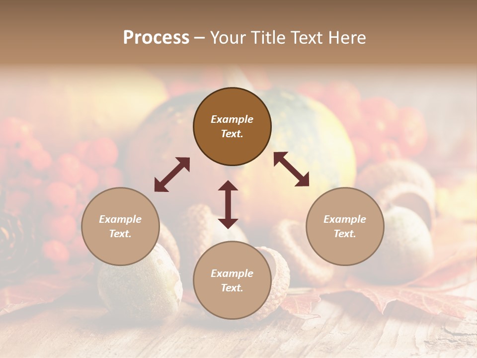 Food Farm Pumpkin PowerPoint Template