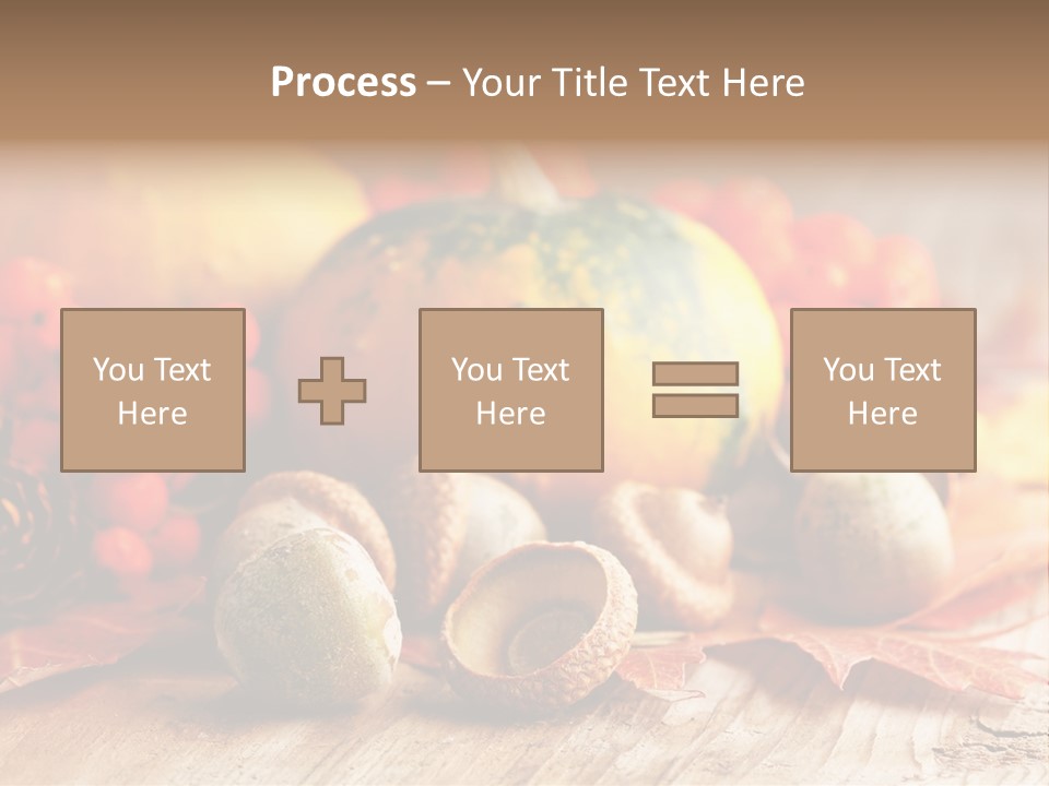 Food Farm Pumpkin PowerPoint Template