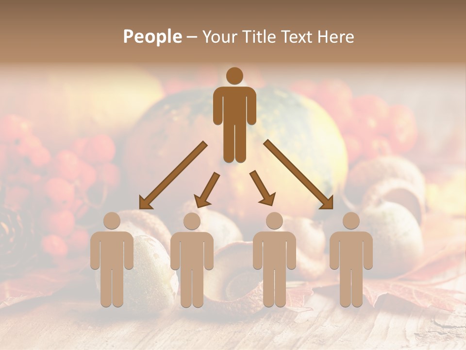 Food Farm Pumpkin PowerPoint Template