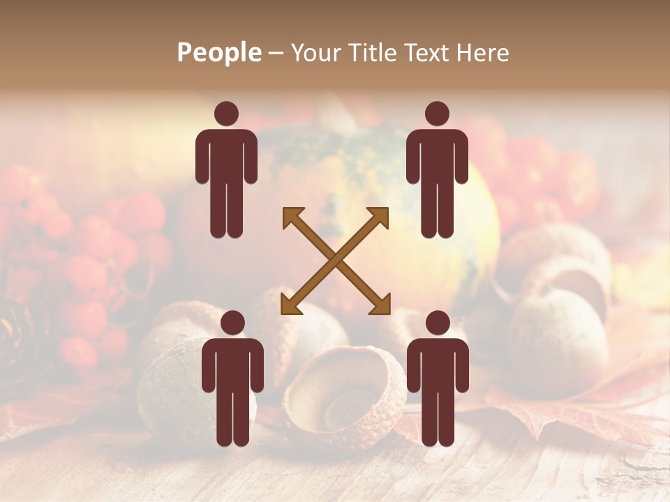 Food Farm Pumpkin PowerPoint Template