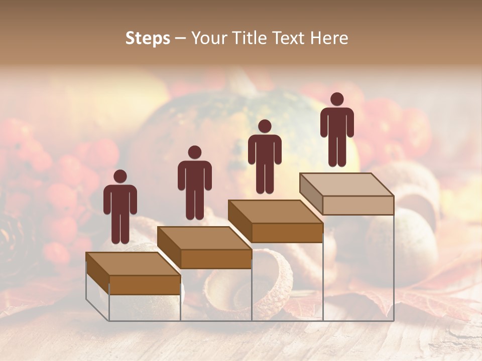 Food Farm Pumpkin PowerPoint Template