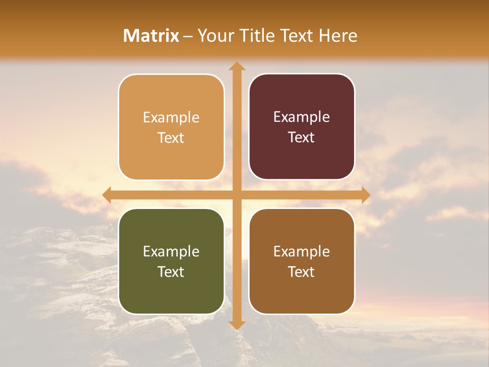 Park Terrain Idyllic PowerPoint Template