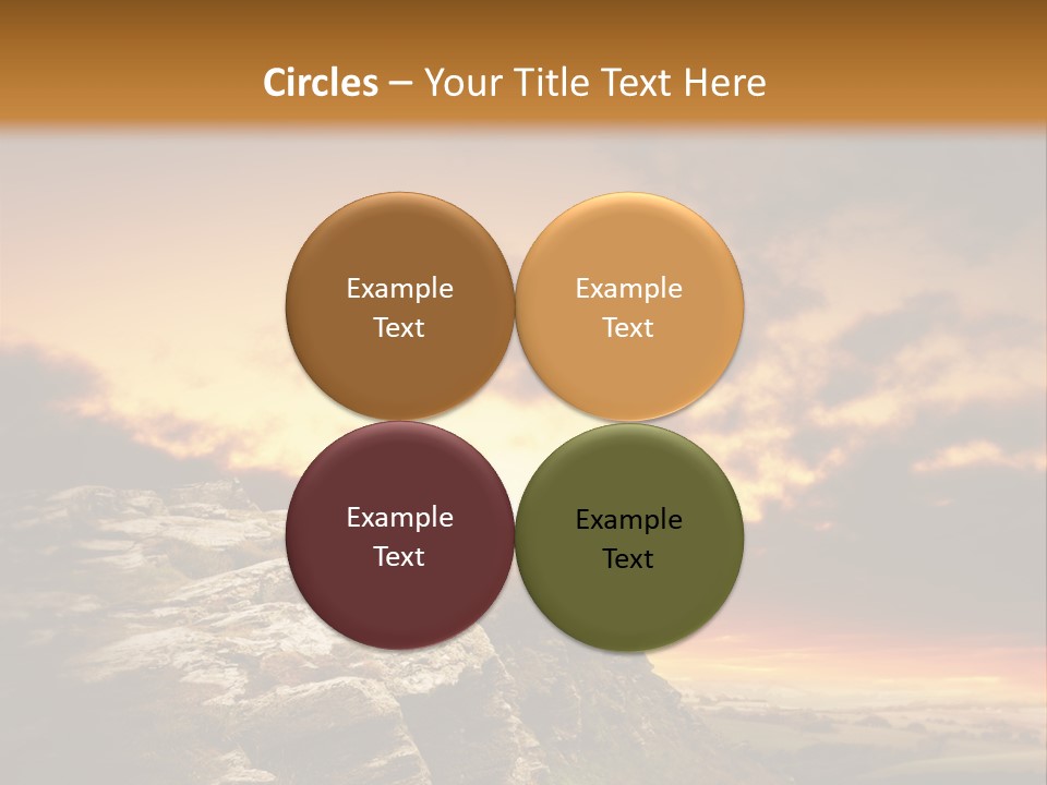 Park Terrain Idyllic PowerPoint Template