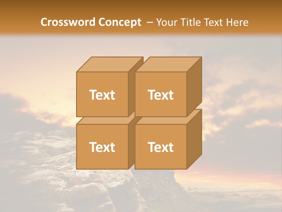 Park Terrain Idyllic PowerPoint Template