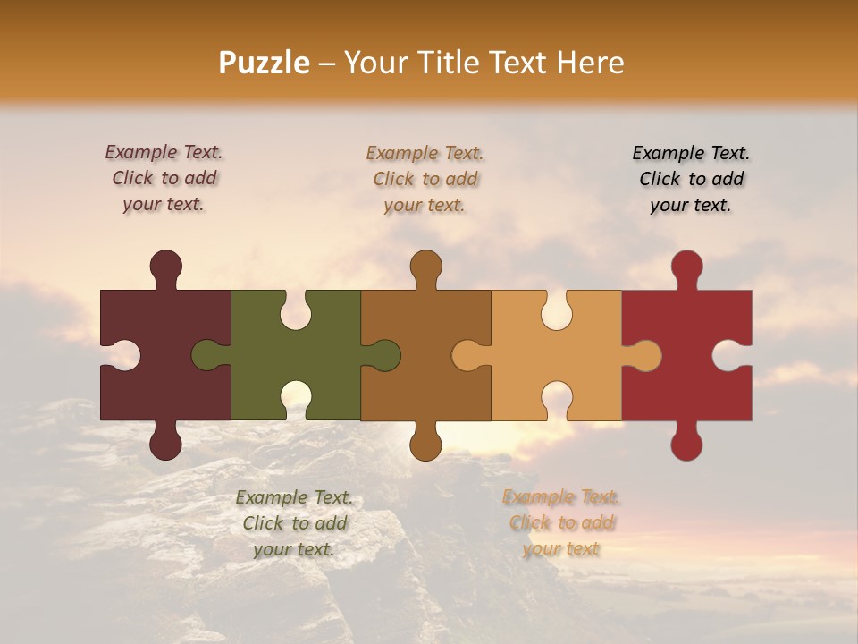 Park Terrain Idyllic PowerPoint Template