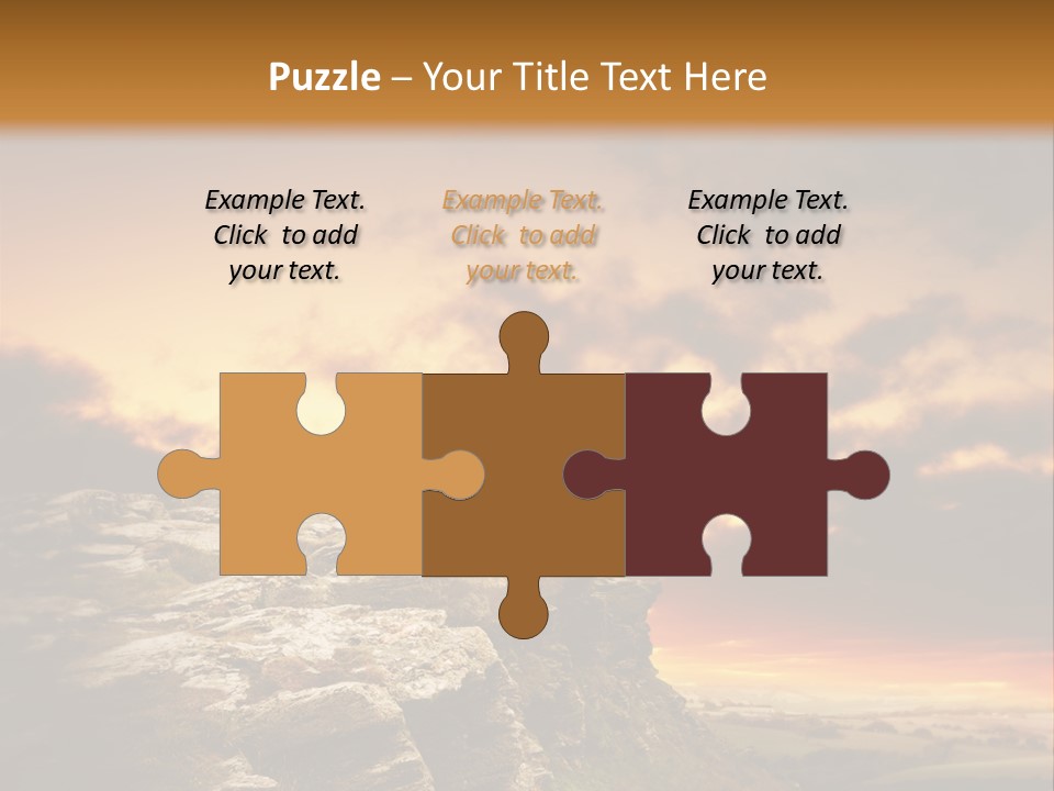 Park Terrain Idyllic PowerPoint Template