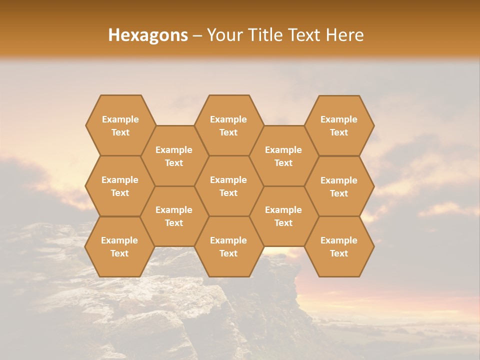 Park Terrain Idyllic PowerPoint Template