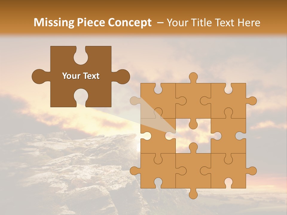 Park Terrain Idyllic PowerPoint Template