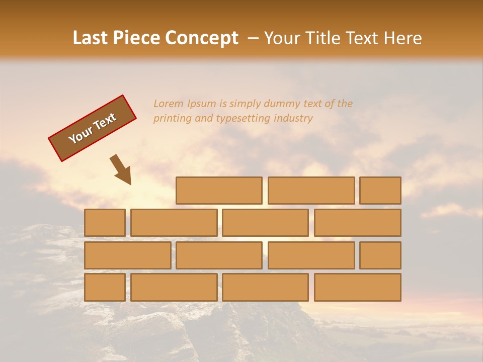 Park Terrain Idyllic PowerPoint Template