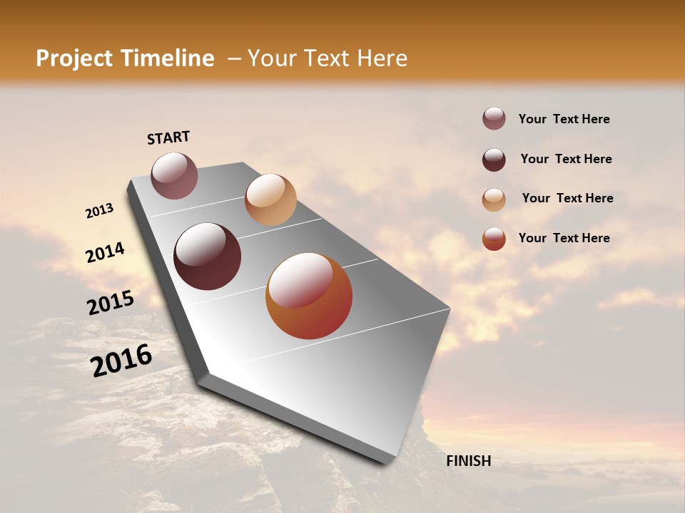 Park Terrain Idyllic PowerPoint Template