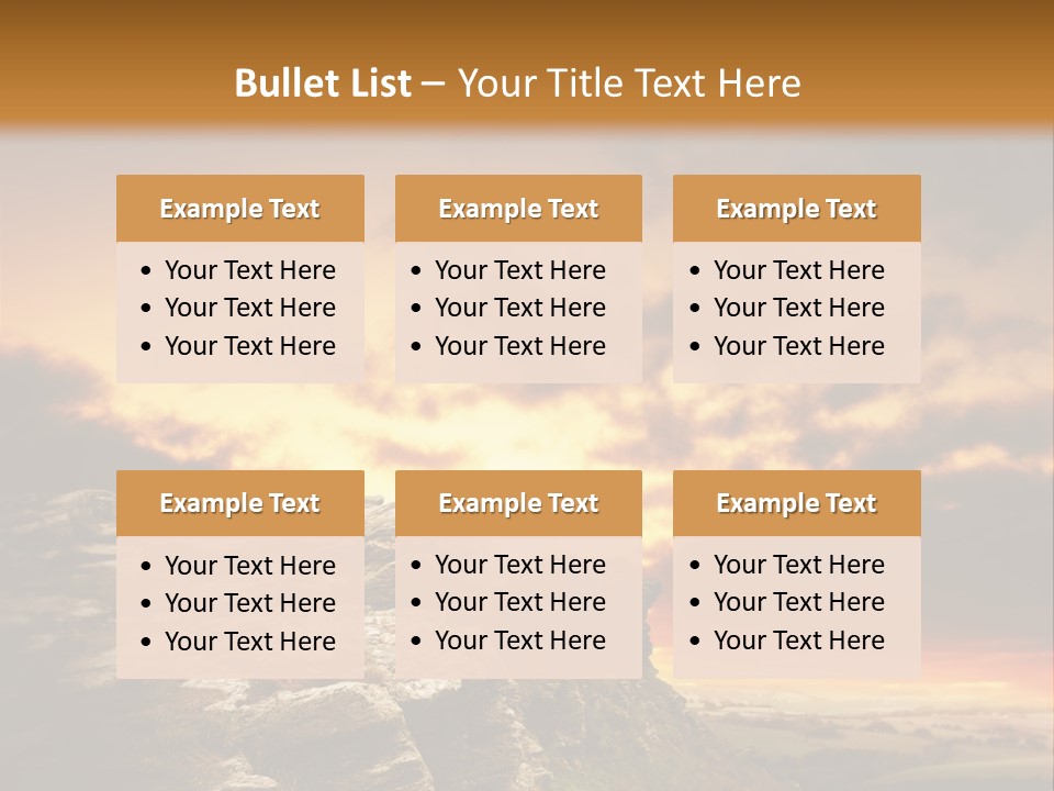 Park Terrain Idyllic PowerPoint Template