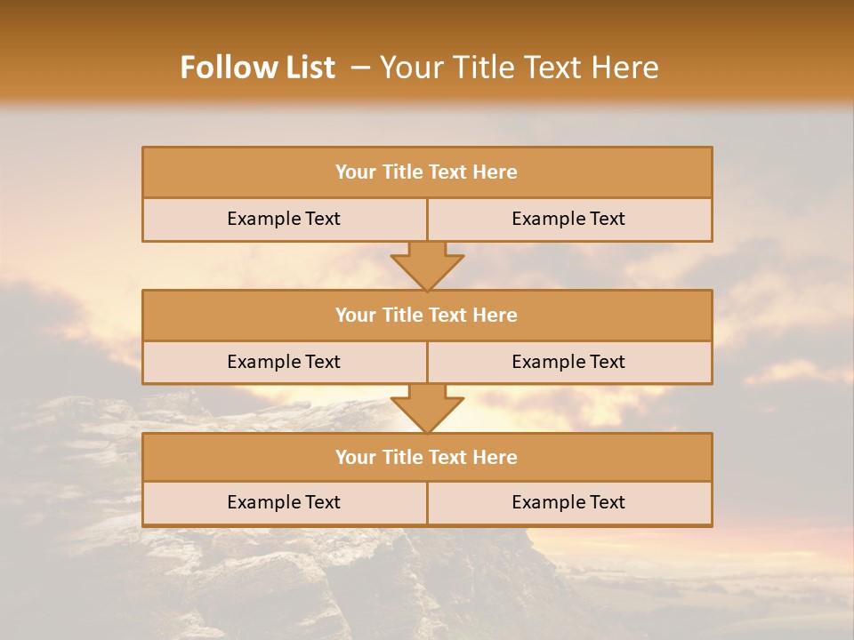 Park Terrain Idyllic PowerPoint Template